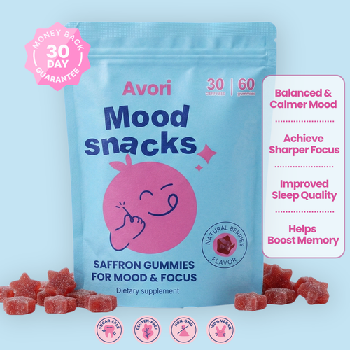 Mood Snacks- Saffron Gummies For Kids