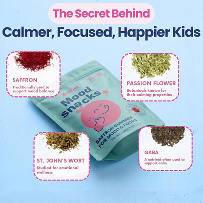 Mood Snacks- Saffron Gummies For Kids