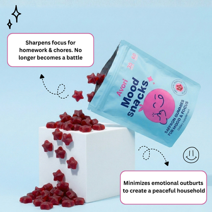 Mood Snacks- Saffron Gummies For Kids