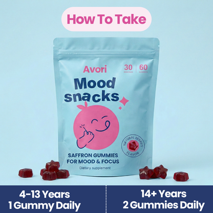 Mood Snacks- Saffron Gummies For Kids