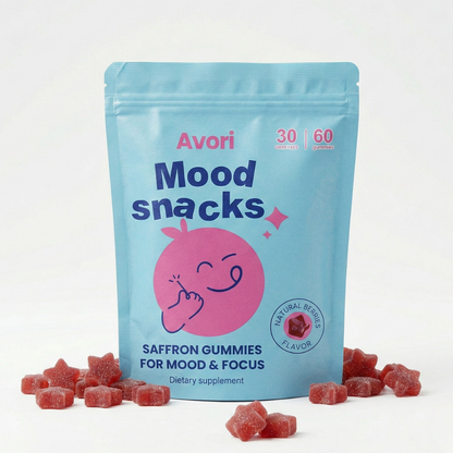 Mood Snacks- Saffron Gummies For Kids